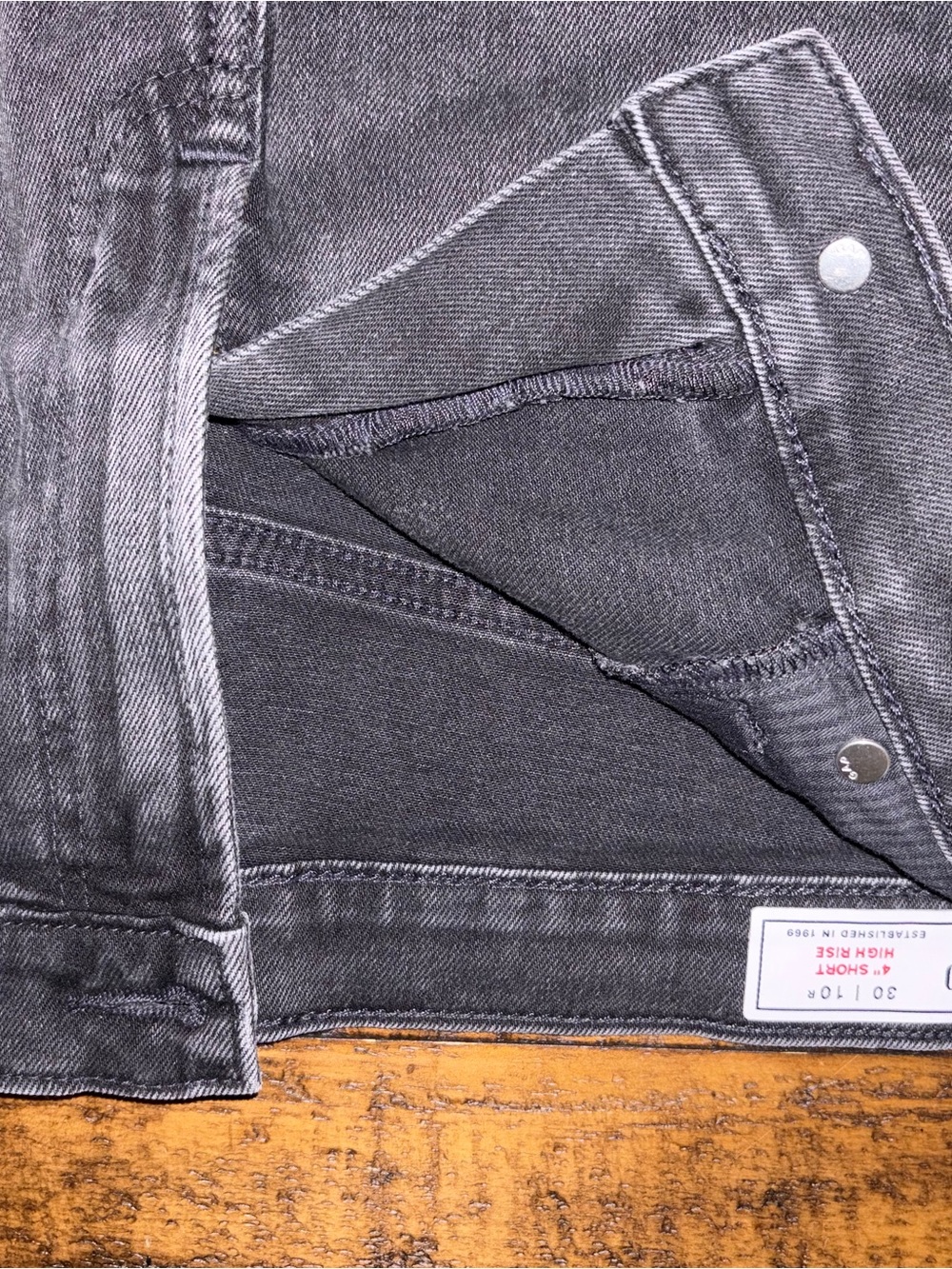 GAP Women's Gray Jean Shorts